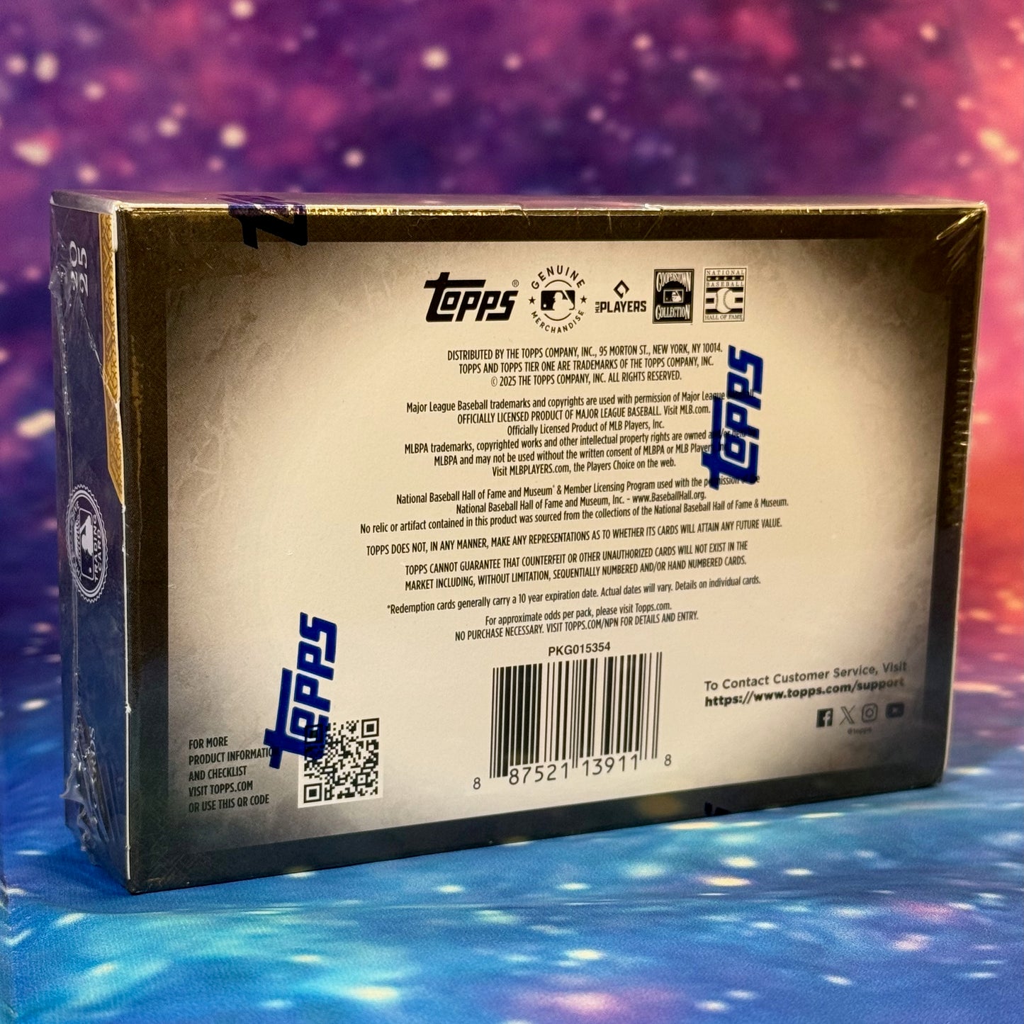 2025 Topps Tier One Baseball MLB Hobby Box New Factory Sealed