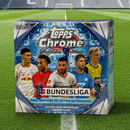 2024/25 Topps Chrome Sapphire Bundesliga Hobby Box New Factory Sealed