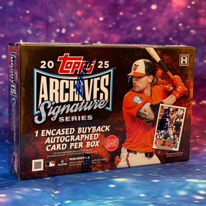 2025 Topps Archives Signature Series Box New Factory Sealed