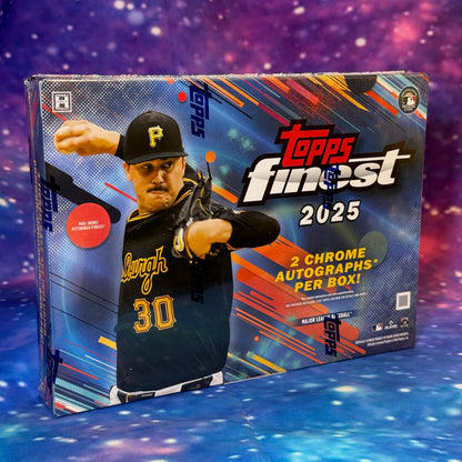 2025 Topps Finest Baseball MLB Hobby Box New Factory Sealed